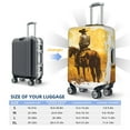 thumbnail image 2 of Travel Luggage Cover Protector - Western Cowboy Ranch Anti-Scratch Suitcase Covers Fits 18-32 Inch Luggage, 2 of 5