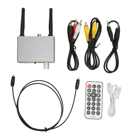Receptor y transmisor de sonido Bluetooth para Toslink Coaxial Inalámbrico Convertidor de sonido digital a analógico Bluetooth