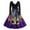 Light Purple, variant on Fgvctg Womens Mardi Gras Dress Party Formal Glitter Mask Print Cocktail Dresses Classy V Neck 50's Midi Dress Long Sleeve Parade Carnival Flowy Clothes Purple 2XL