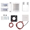 thumbnail image 2 of Peltier Cooler Kit, DIY Production Thermoelectric Cooler Sealed Structure Refrigeration Small Size Design  for Computer for Household, 2 of 7