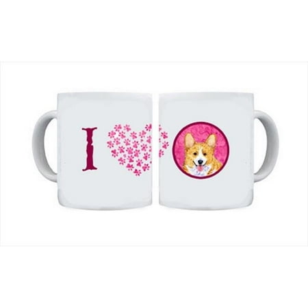 

15 oz. Corgi Dishwasher Safe Microwavable Ceramic Coffee Mug