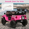 thumbnail image 7 of M optimized 24V Ride On Toys for Big Kids, 2 Seater Ride On Truck, 4WD Adjustable Car Body, 3 Adjustable Speeds, Built-in Music Player, Kids Electric Car with Easy Assembly, 7 of 7