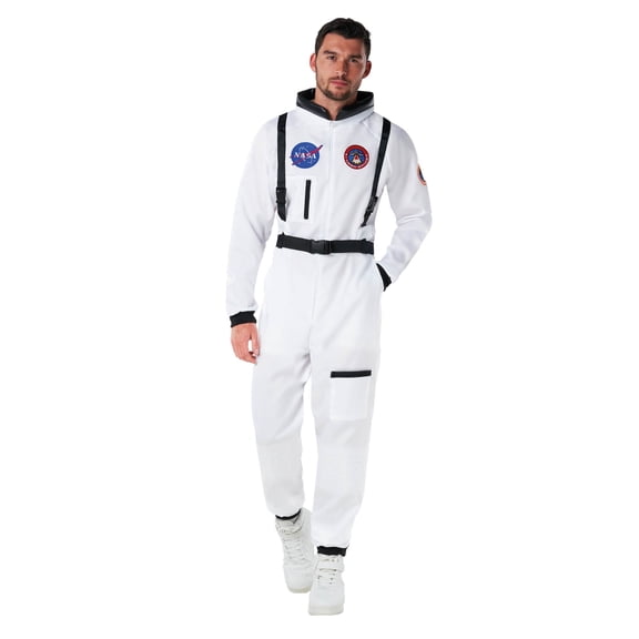Morph Astronaut Suit White Costume Men Halloween Costume For Men White Small