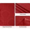 thumbnail image 4 of Mantel Romanstile, 152 x 305 cm, impermeable, de jacquard rojo, 4 of 7