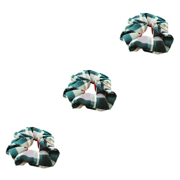 Sonducket Titular de cola de caballo Patrón escocés Suministro de niñas Anillos para el cabello Sombreros femeninos para el trabajo doméstico Oficina Type1 NO1 Sonducket CBP251086