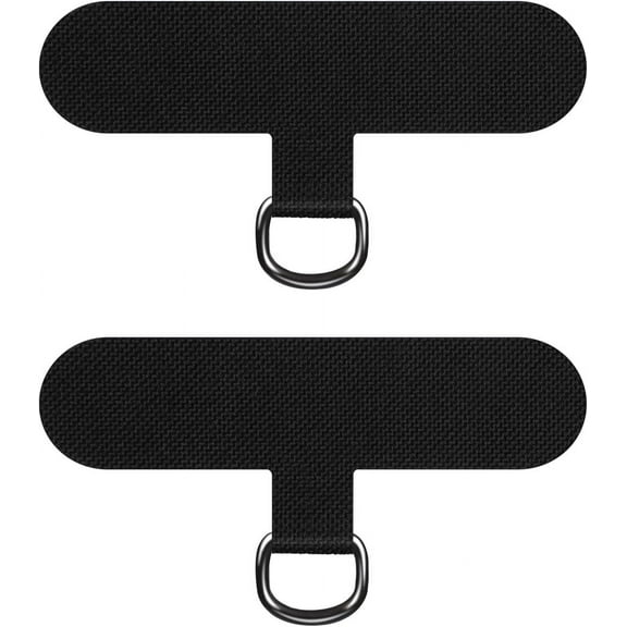Phone Tether Pad, 2 Pack Lanyard Patches Compatible with iPhone & Smartphones