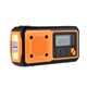 thumbnail image 1 of Radio de emergencia solar digital Radio de alerta meteorológica con manivela de 4000 mAh (versión de la UE) WDOplteas Para estrenar, 1 of 9