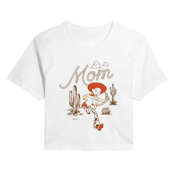 Toy Story - Western Mom Jessie Cropped Graphic T-Shirt