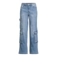 thumbnail image 6 of Madden NYC Juniors High Rise Cargo Pants, 29" Inseam, Sizes 1-21, 6 of 6