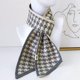 thumbnail image 2 of Triángulo oblicuo femenino agudo geométrico cálido pequeño grueso cuello de punto de s mujeres de invierno bufanda de punto envoltura Gris beige BLESIY Bufanda larga de mujer, 2 of 8