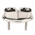 thumbnail image 4 of Abrazadera de leva de acero inoxidable plateada, ligera, de superficie lisa y pulida, para madera contrachapada marina. Accesorios., 4 of 14