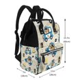 thumbnail image 2 of Disketp Animals Driving Police Car Mochila de Pañales de Gran Capacidad con Múltiples Bolsillos, Mochila de Viaje Multifuncional para Bebé, Unisex, Moderna y Resistente, 2 of 6