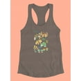 thumbnail image 3 of Wings Galore Ii. Racerback Tank Women -Regina Moore Designs, Female Large, 3 of 4