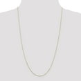 thumbnail image 2 of 10K Yellow Gold .80mm Diamond Cut Cable Chain 24 Inch, 2 of 5
