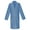 Ceil Blue, variant on Panda Uniform Made To Order 40-Inch Unisex Professional Four Button Lab Coat