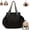 Black, variant on Ekon Essential Tote Bag, 3-in-1 Convertible Backpack with 15 Pockets, Multifunctional Organizer for Travel & Daily Commute