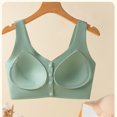 thumbnail image 2 of Front Closure Bras for Women Wireless Daily Bra Full Coverage Push Up Wirefree Bras, 2 of 2