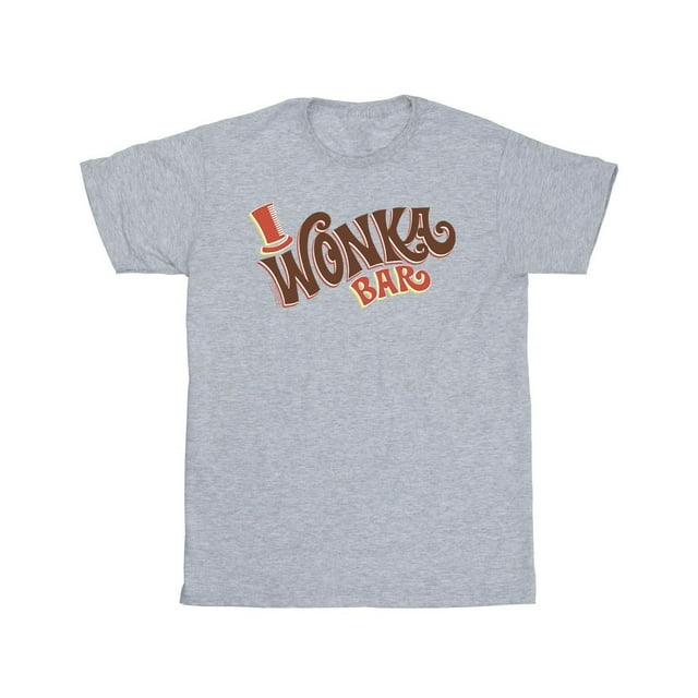 Willy Wonka T-Shirt Logo Bar pour Garçons