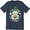Navy Heather, variant on Avo Merry Christmas - Funny Avocado Xmas Men's Graphic T-Shirt