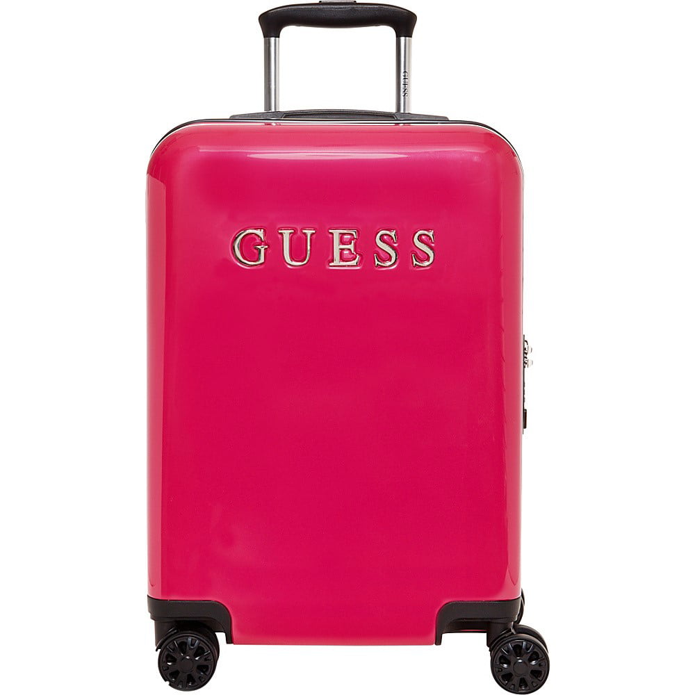 travel suitcase guess