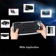 thumbnail image 3 of Accesorios E3 de 2.4Ghz Teclado Inalámbrico Contre Trackball Ratio de Desplazamiento el Control Remoto de la Rueda de Desplazamiento para la Caja de televisión TV Smart, 3 of 7