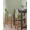 thumbnail image 2 of Sage Green Abstract Bar Stool Covers Set of 4, Grey Geometric Oil Painting Vintage Stretch Washable Bar Chair Covers with Backs, Removable Pub Counter Height Chair Cover for Kitchen Dining Room Cafe, 2 of 7