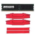 thumbnail image 2 of DDR2 8GB 667MHz RECC RAM+heatsink PC2 5300P 2Rx4 REG ECC Server Memory RAM for Stats, 2 of 4
