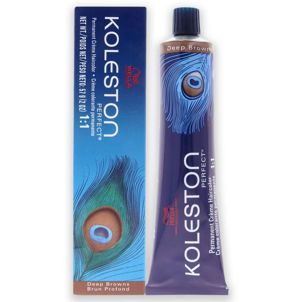 Tinte permanente en crema Wella Koleston Perfect 9-73 Rubio dorado castaño muy claro Unisex 2 oz