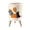 Color 2, variant on Small Trash Can with Lid Magical Forest Trees Fantastic Woodland Jungle Cute Funny 1.8 Gallon Dog Proof Trash Can Round Garbage Can Waste Bin Wastebasket for Bathroom Bedroom Living Room