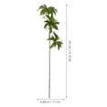 thumbnail image 2 of ADDHAT Planta Artificial Decorativa Verde Para Hogar Con Hojas Falsas Realistas Y Duraderas, 2 of 8
