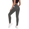 thumbnail image 2 of Celsior Compression Leggings with Pockets Anti Cellulite Leggings Workout Yoga Pants No Curling Lift Pants Sculpting Yoga Fitness Pants Slim Move Cellulite Leggings Fitness Sport Pants Grey M, 2 of 6