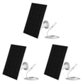 thumbnail image 1 of Panel solar cámara 5V 10W 4000mAh con puerto USB-C y micro USB para seguridad, 1 of 9