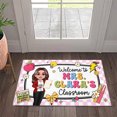thumbnail image 5 of Teacher Welcome Classroom Door Mat with Crayon Design Back To School Entrance Floor Rug for Educational, 5 of 5