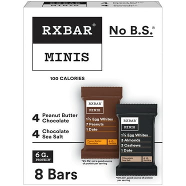 RXBAR Minis Protein Bars, Variety Pack, 8 Count