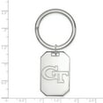 thumbnail image 2 of Sterling Silver Georgia Technology Key Chain, 2 of 3