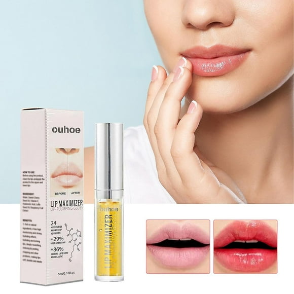 Lip Maximizer Serum Transparent Toot Lip Oil Lip Plumper Gloss Instant Lip Filler Plump Lip