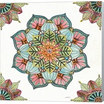 Great Art Now Mandala Morning V by Anne Tavoletti Canvas Wall Art
