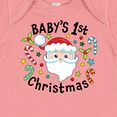 thumbnail image 4 of Inktastic Baby's 1st Christmas Santa with Candy Canes Boys or Girls Baby Bodysuit, 4 of 5