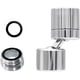 thumbnail image 5 of Aireador para grifos - Giratorio 360° - Aireador ahorrador de agua - Para cocina y baño - Apto para grifo con rosca exterior M22 o rosca interior M24. Xemadio YQ-0642, 5 of 9