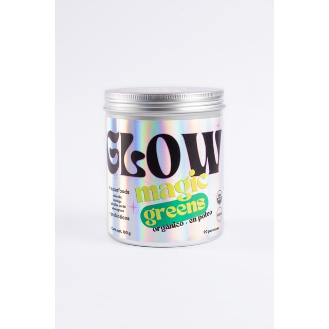Magic Greens Orgánico 180 g en Polvo GLOW Superfoods