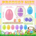 thumbnail image 2 of Huevos de Pascua OCTERIC 200, rellenables, colores pastel, plástico, 2,3 cm, 2 of 6
