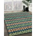 thumbnail image 2 of Ahgly Company Indoor Rectangle Abstract Green Abstract Area Rugs, 8' x 12', 2 of 6