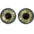 thumbnail image 5 of Olive Green Human Glass Eyes, 5 of 6