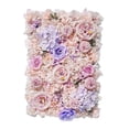 thumbnail image 1 of Wweixi Artificial Silk Flowers Wall Panel Wedding Party Backdrop Purple, 1 of 4