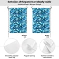 thumbnail image 2 of Wukai Blue Kyanite Garden Flags Double Sided Welcome Garden Yard House Flags Outside Outdoor House (Only Flag), 2 of 8