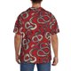 thumbnail image 3 of Balery Snake Camisa Casual de Manga Corta con Botones para Hombre, Texturizada, Estilo Cubano, para Playa, Verano-3X-Large, 3 of 5