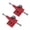 Red, variant on 1Pair Skateboards Wheel Bracket Hardware Bracket Bridge Base Skateboards Truck Impact Resistance Aluminium Trucks
