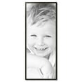 thumbnail image 2 of ArtToFrames 19" x 48" Black Square with Gold Beads Picture Frame, 19x48 inch Black Wood Poster Frame (WOM-5021), 2 of 7