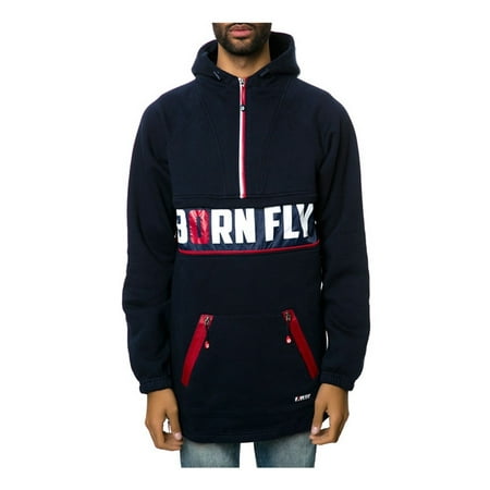 The North Face Fleece Parka - Born Fly Mens The Rango Fleece Parka Hoodie Sweatshirt