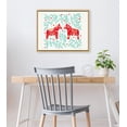 thumbnail image 6 of Kate and Laurel Animals/Insects Framed Canvas Art Print, 18 in x 24 in, by Cat Coquillette, 6 of 7